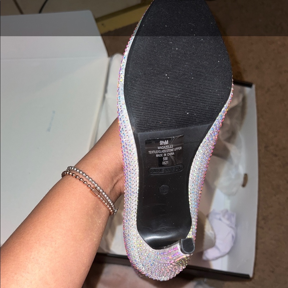 Nine West dazzle bootie 9.5 - Picture 3 of 5